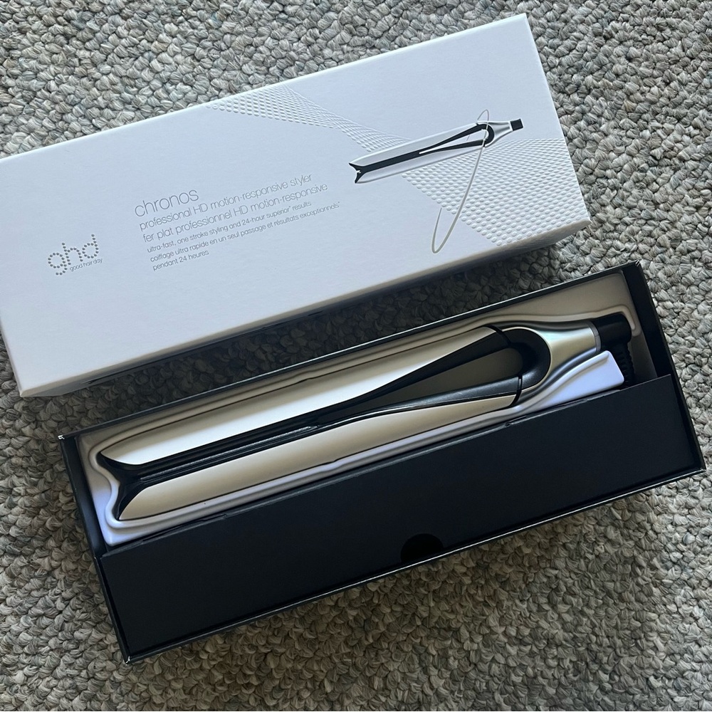 GHD CHRONOS FLAT IRON - WHITE